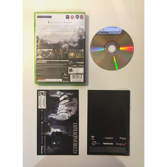 Elder Scrolls V: Skyrim (Microsoft Xbox 360, 2011) Bethesda - CIB Complete - Picture 2 of 4